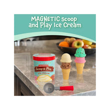 Load image into Gallery viewer, Magnetic Scoop &amp; Play Ice Cream Set

