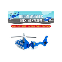 Load image into Gallery viewer, Magnetic Mix or Match Vehicles - Police
