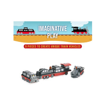 Load image into Gallery viewer, Magnetic Mix or Match Vehicles - Trains
