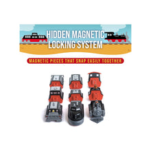 Load image into Gallery viewer, Magnetic Mix or Match Vehicles - Trains
