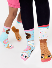 Load image into Gallery viewer, Donut &amp; Ice Cream Collectible Mismatched Socks - Kids (sm)
