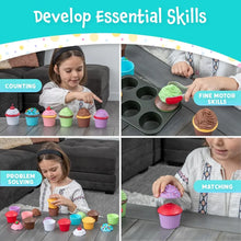 Load image into Gallery viewer, Magnetic Bake &amp; Play Cupcake Set
