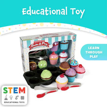 Load image into Gallery viewer, Magnetic Bake &amp; Play Cupcake Set
