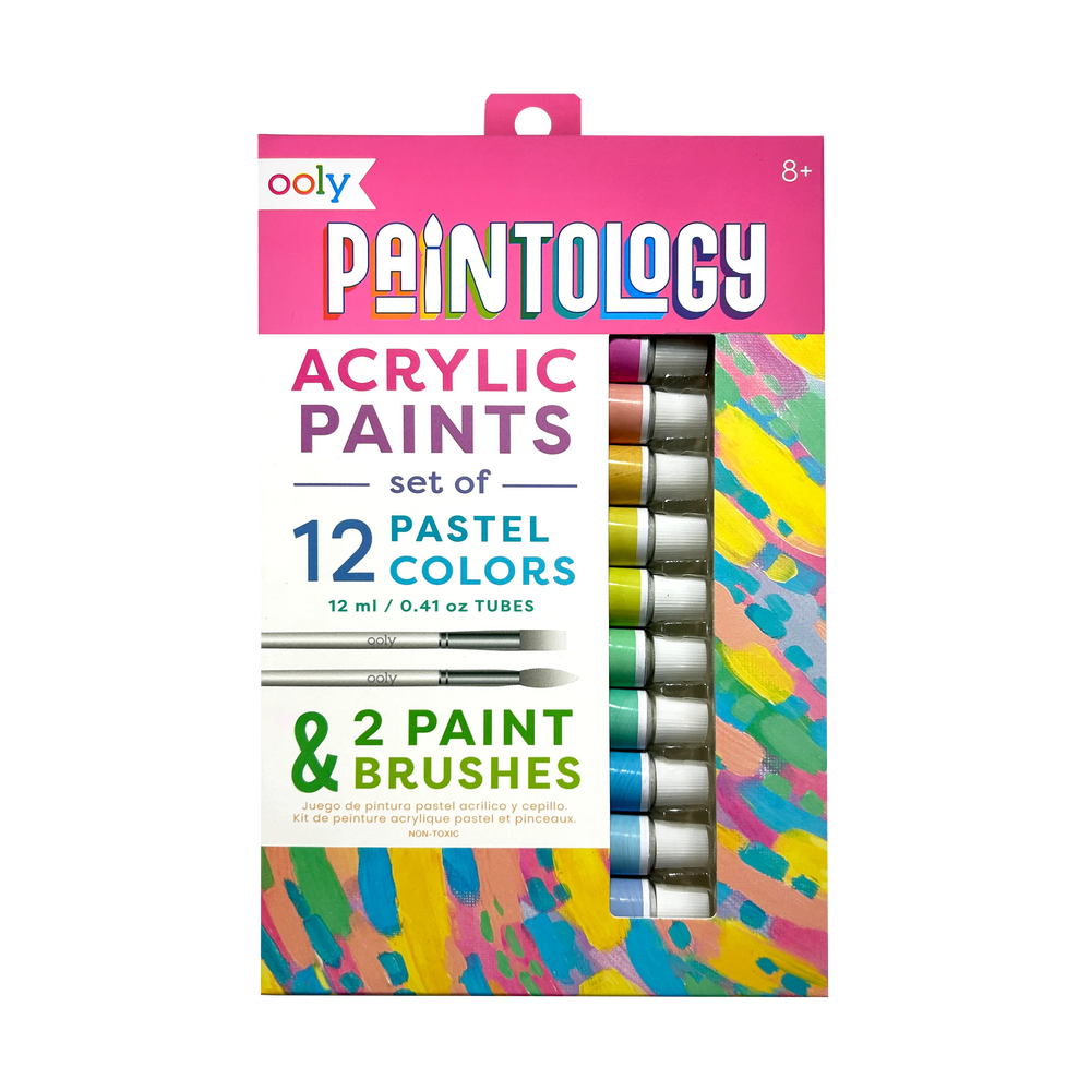 Paintology Acrylic Paint Set - Pastel Colors