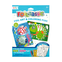 Load image into Gallery viewer, Foil-tastic: Foil Art &amp; Coloring Fun - Awesome Animals
