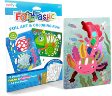 Load image into Gallery viewer, Foil-tastic: Foil Art &amp; Coloring Fun - Awesome Animals
