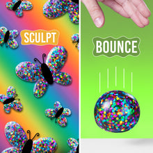 Load image into Gallery viewer, Social Butterfly 4" Thinking Putty

