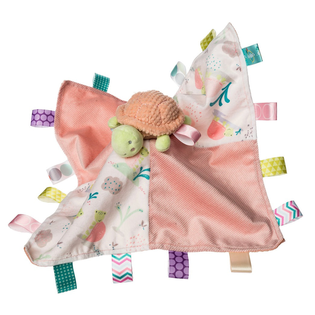 Taggies Sherbet Lamb Soft Book For Babies - 6" X 6" Crinkle & Squeaker Sensory Book With Tags - View #9
