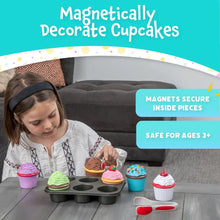 Load image into Gallery viewer, Magnetic Bake &amp; Play Cupcake Set
