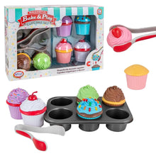 Load image into Gallery viewer, Magnetic Bake &amp; Play Cupcake Set
