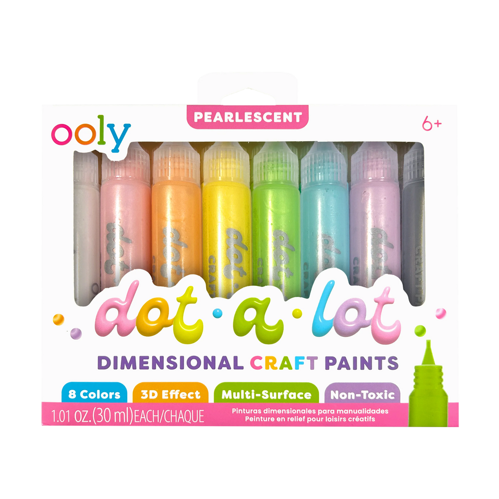 Dot-A-Lot Dimensional Craft Paints - Pearlescent