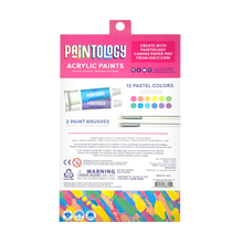 Load image into Gallery viewer, Paintology Acrylic Paint Set - Pastel Colors
