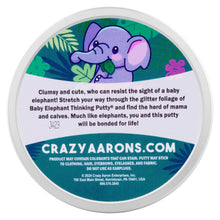 Load image into Gallery viewer, Baby Elephant 4" Thinking Putty
