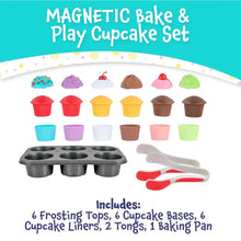Load image into Gallery viewer, Magnetic Bake &amp; Play Cupcake Set

