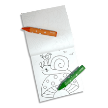 Load image into Gallery viewer, Carry Along Crayon &amp; Coloring Book Kit - Garden Pals
