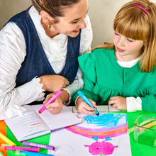 Load image into Gallery viewer, Fresh Pick: Apple Scented Neon Gel Crayons
