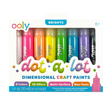 Load image into Gallery viewer, Dot-A-Lot Dimensional Craft Paints: Brights
