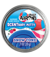 Load image into Gallery viewer, Scentsory Snow Cone 2.75&quot; Thinking Putty
