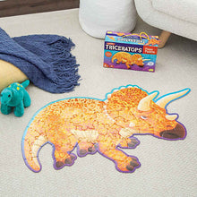 Load image into Gallery viewer, Floor Puzzle - Triceratops
