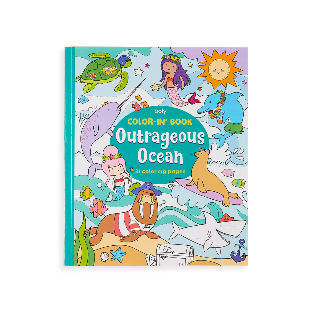 Color-in' Book - Outrageous Ocean