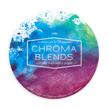 Load image into Gallery viewer, Chroma Blends Circular Watercolor Paper Pad
