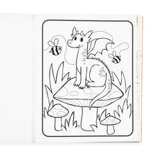 Load image into Gallery viewer, Color-in&#39; Book - Knights &amp; Dragons
