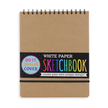Load image into Gallery viewer, DIY Cover Sketchbook - White
