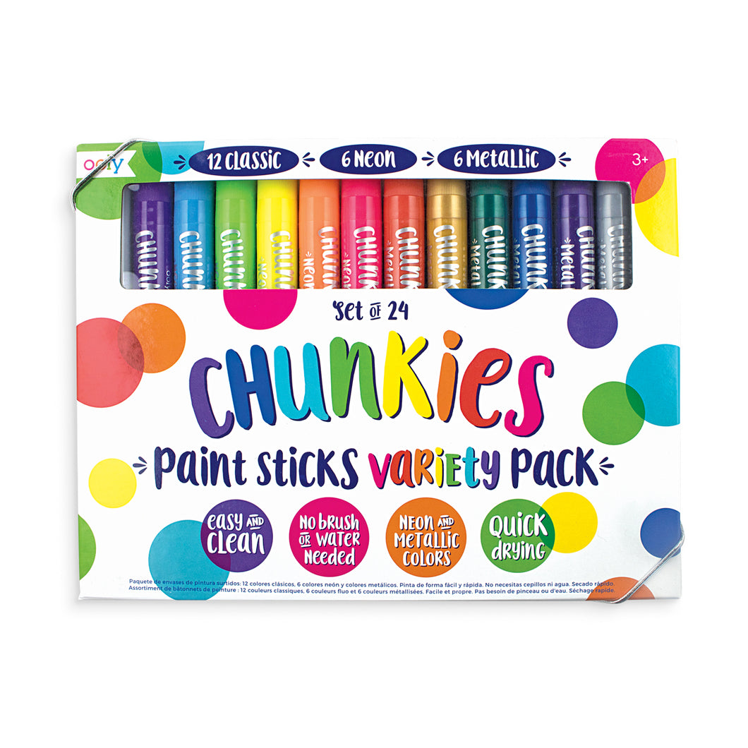 Chunkies Paint Sticks Variety 24 Pack