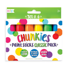 Load image into Gallery viewer, Chunkies Paint Sticks Classic 6 Pack
