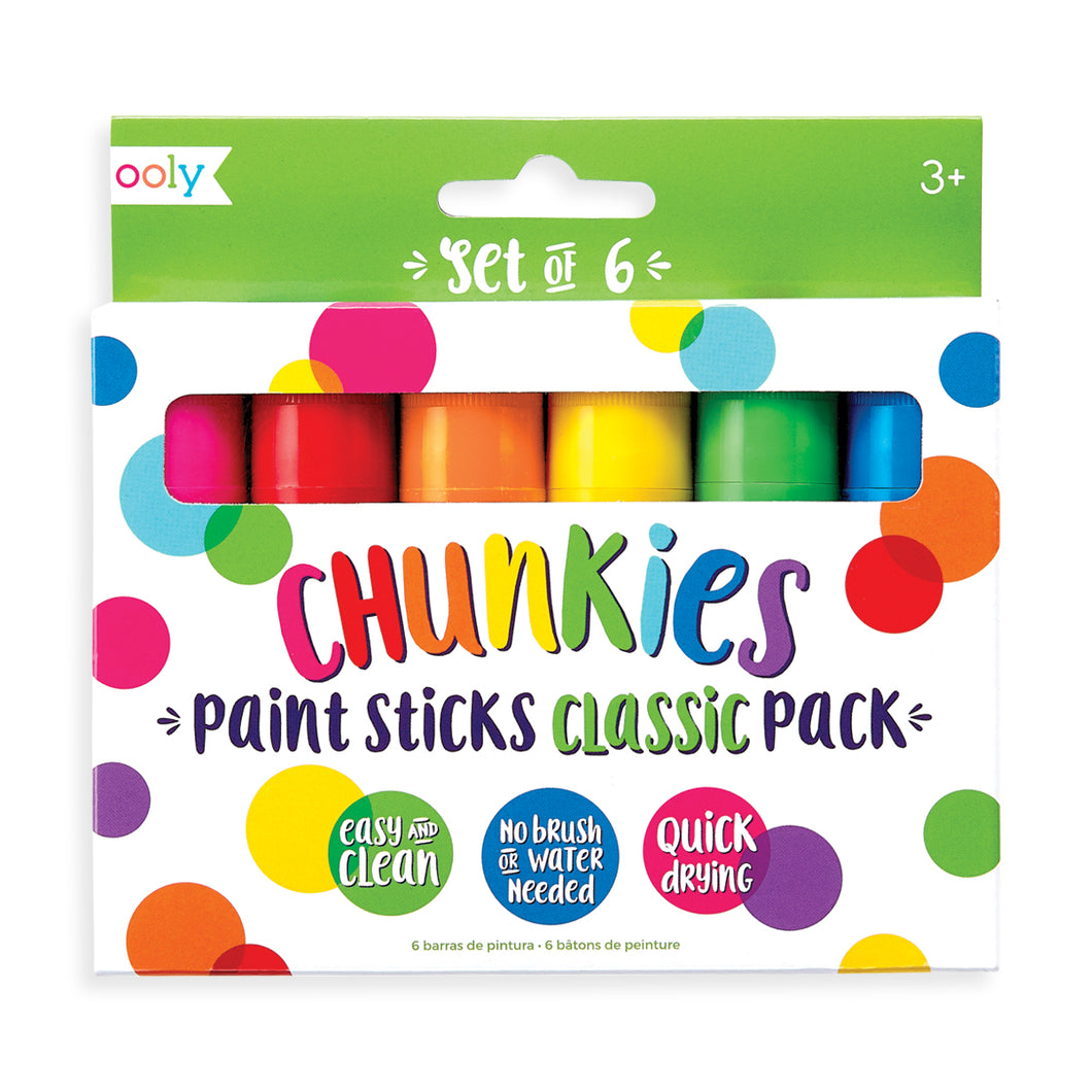 Chunkies Paint Sticks Classic 6 Pack