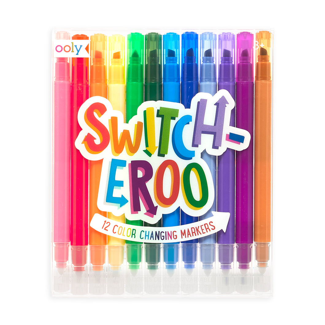Switch-eroo Color Changing Markers - set of 12