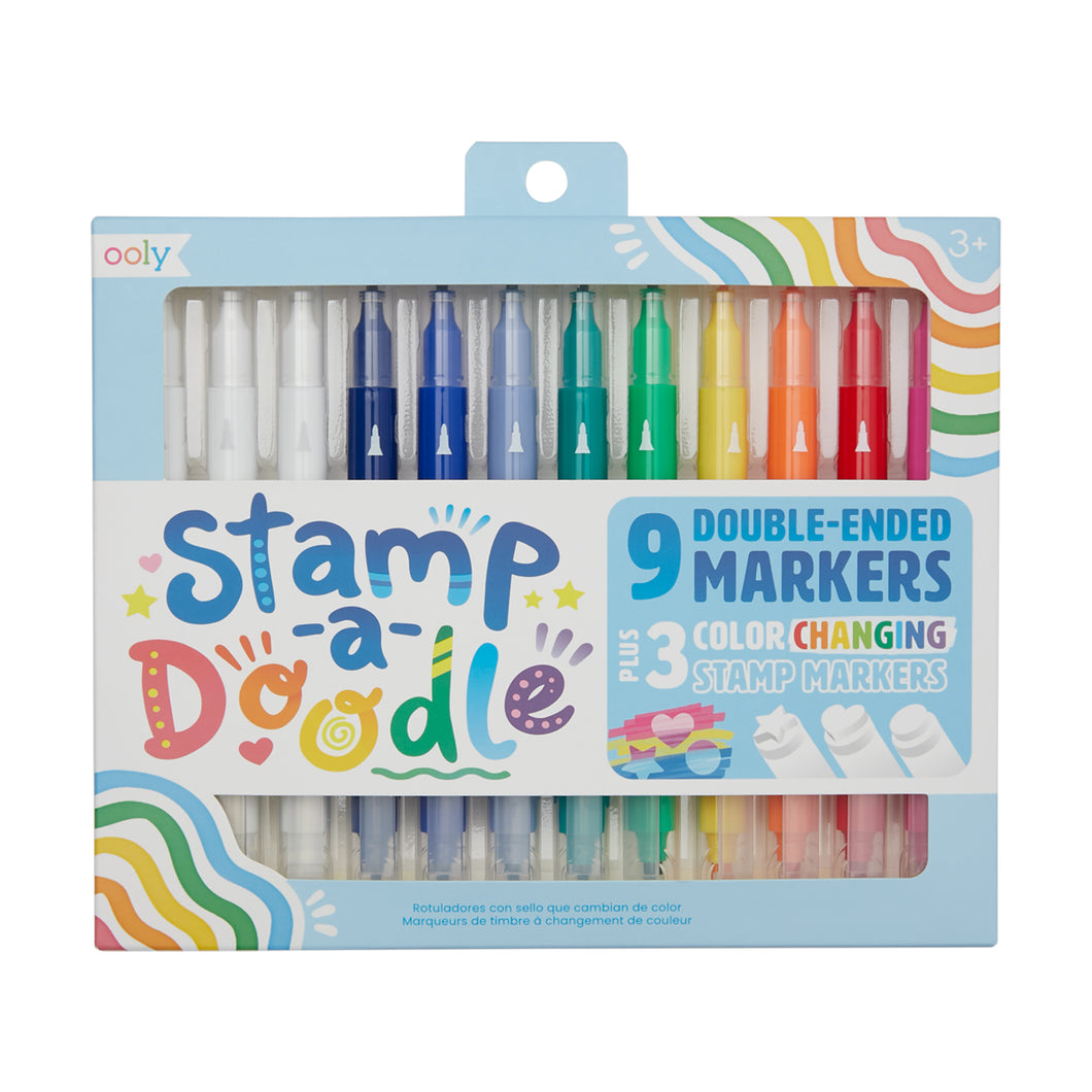 Stamp A Doodle Double-Ended Markers