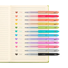 Load image into Gallery viewer, Oh My Glitter! Retractable Gel Pens - set of 12
