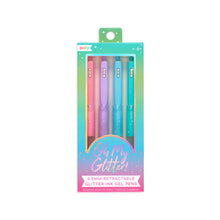 Load image into Gallery viewer, Oh My Glitter! Retractable Gel Pens - set of 4
