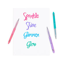 Load image into Gallery viewer, Oh My Glitter! Retractable Gel Pens - set of 4
