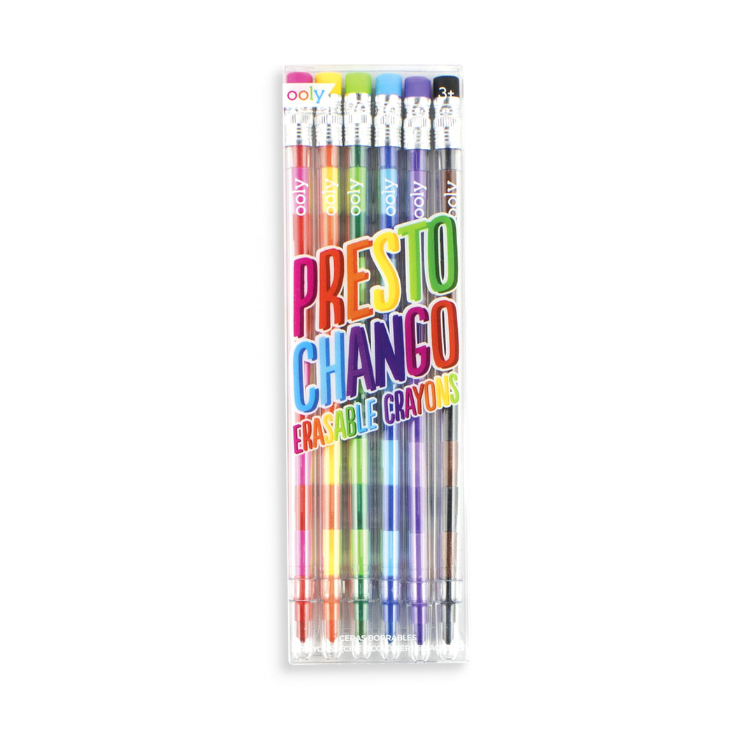 Presto Chango Erasable Crayons