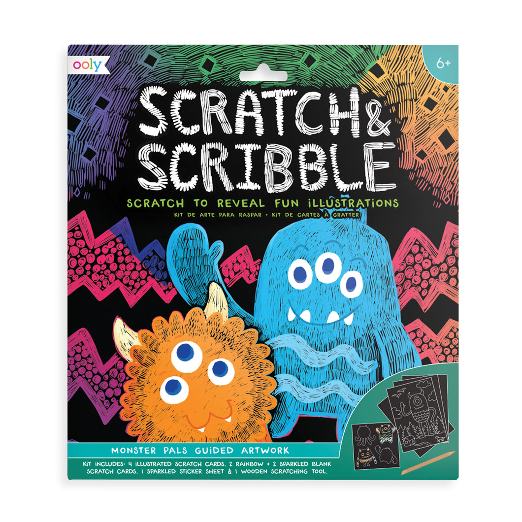 Scratch & Scribble - Monster Pals