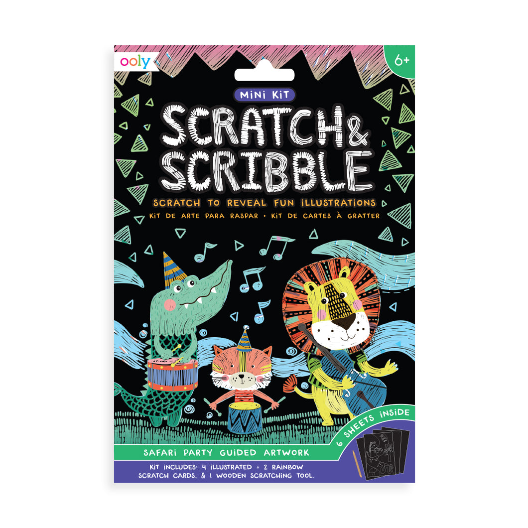 Mini Scratch & Scribble - Safari Party
