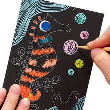 Load image into Gallery viewer, Mini Scratch &amp; Scribble - Friendly Fish
