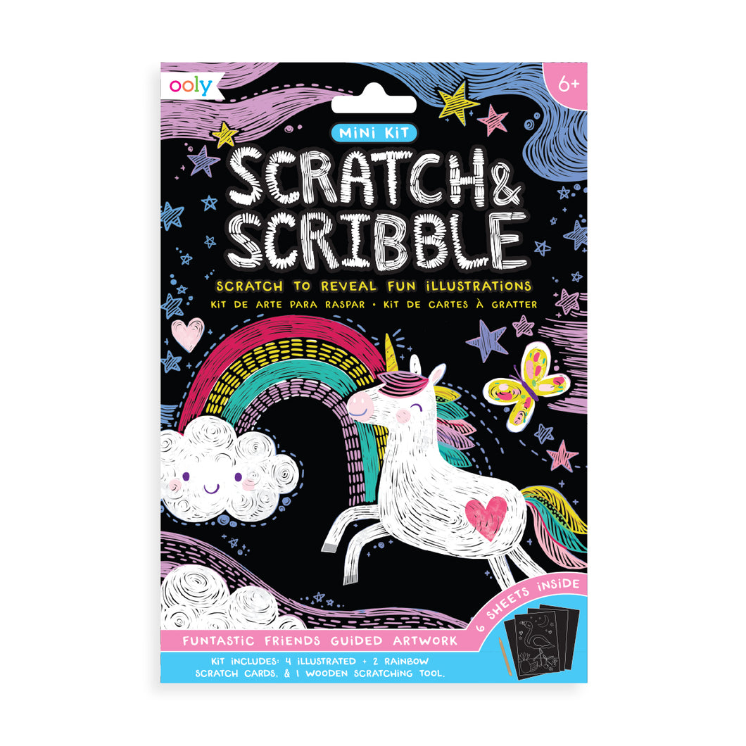 Mini Scratch & Scribble - Funtastic Friends