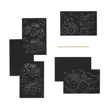 Load image into Gallery viewer, Mini Scratch &amp; Scribble - Monster Truck
