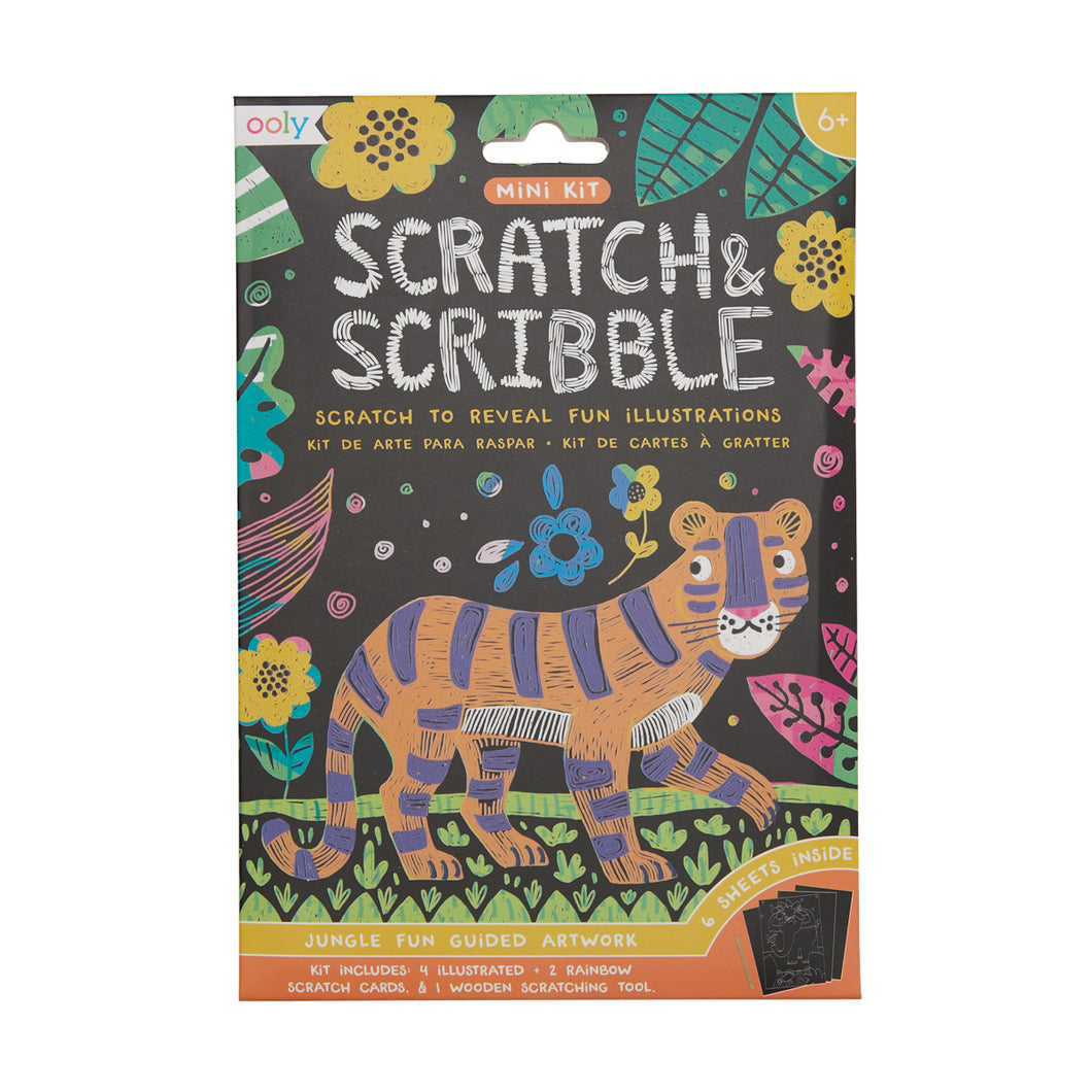 Mini Scratch & Scribble - Jungle Fun
