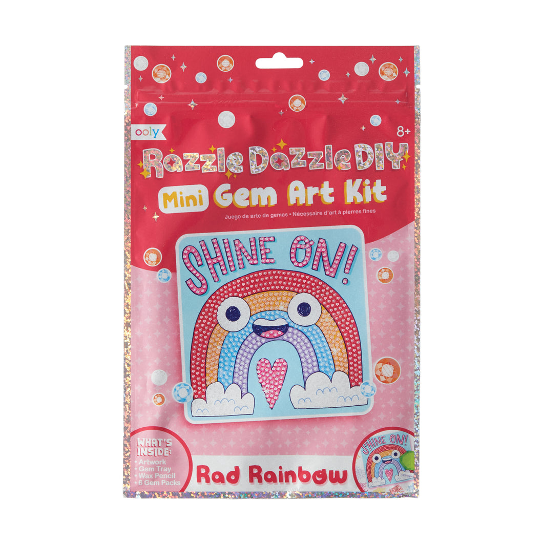 Razzle Dazzle Mini Gem Art Kit - Rad Rainbow