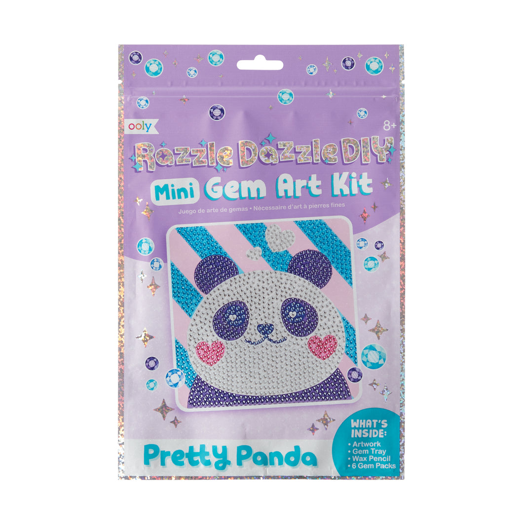 Razzle Dazzle Mini Gem Art Kit - Pretty Panda