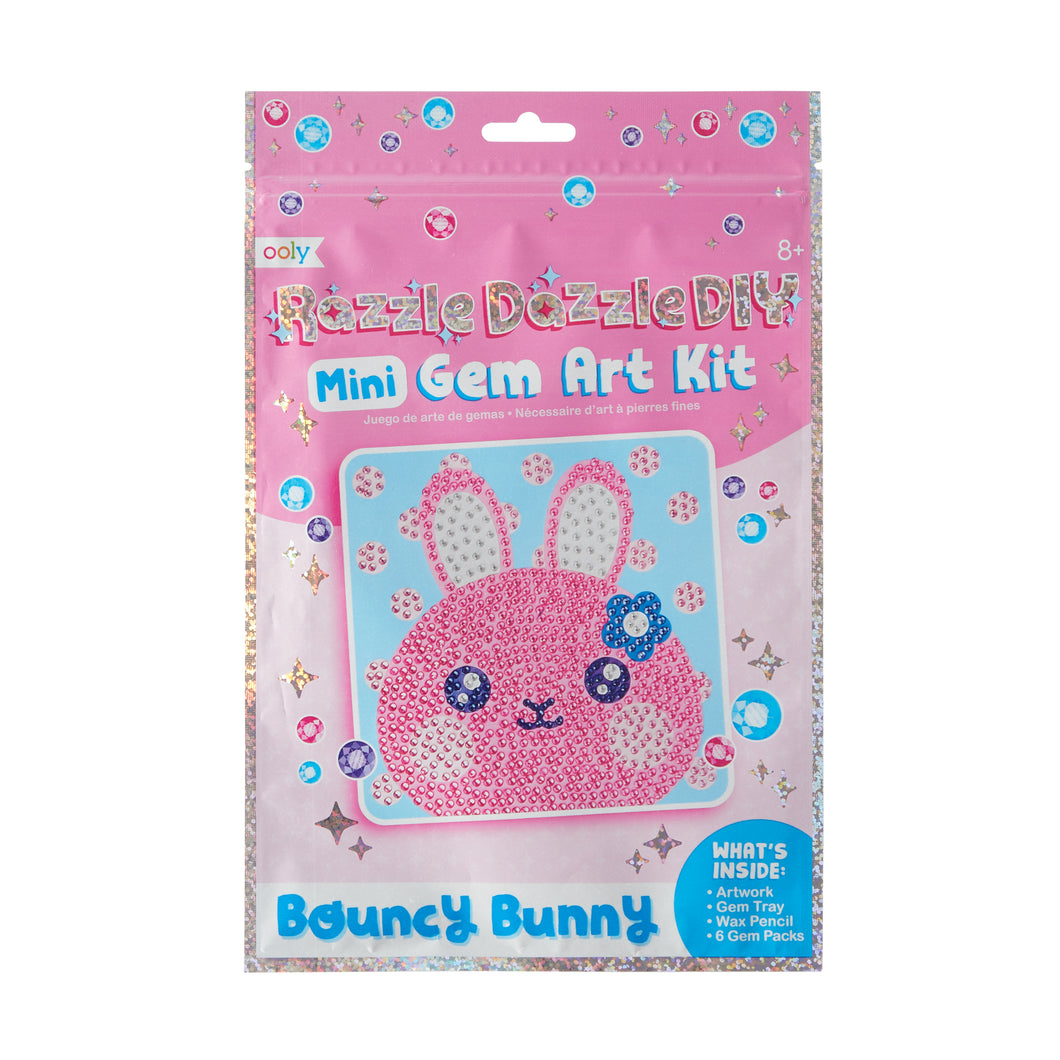 Razzle Dazzle Mini Gem Art Kit - Bouncy Bunny
