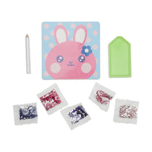 Load image into Gallery viewer, Razzle Dazzle Mini Gem Art Kit - Bouncy Bunny
