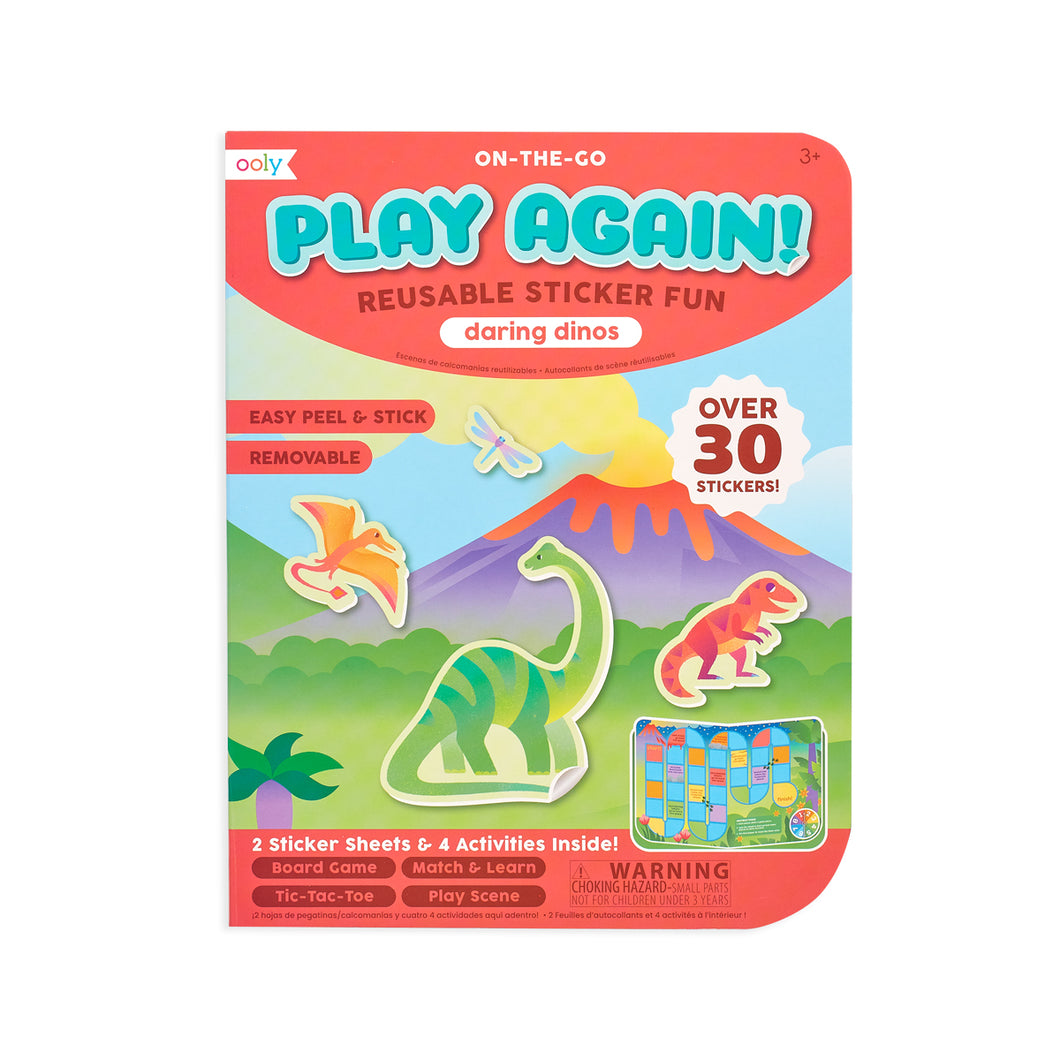 Play Again! Mini-on-the-go Activity Kit - Daring Dinos