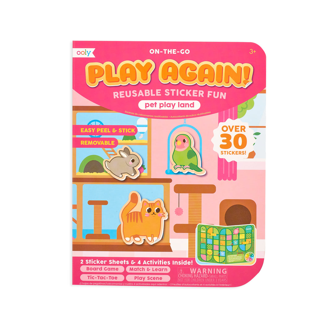 Play Again! Mini-on-the-go Activity Kit - Pet Play Land