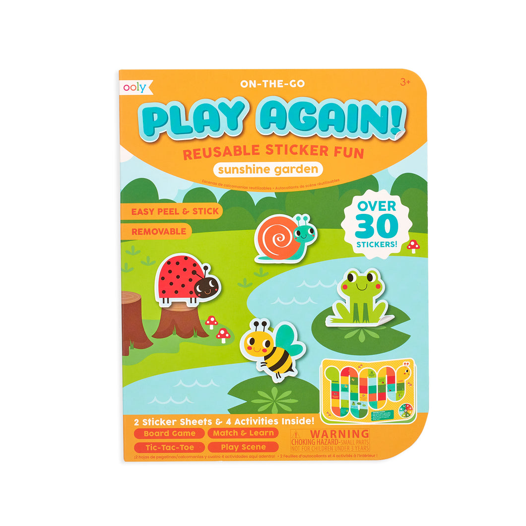 Play Again! Mini-on-the-go Activity Kit - Sunshine Garden