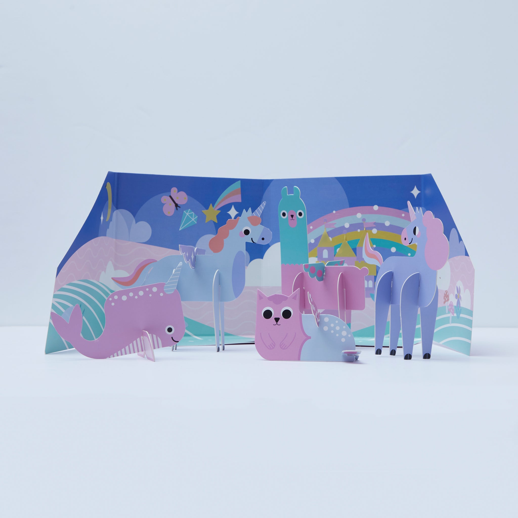 pop! make and play activity scene - magical creatures